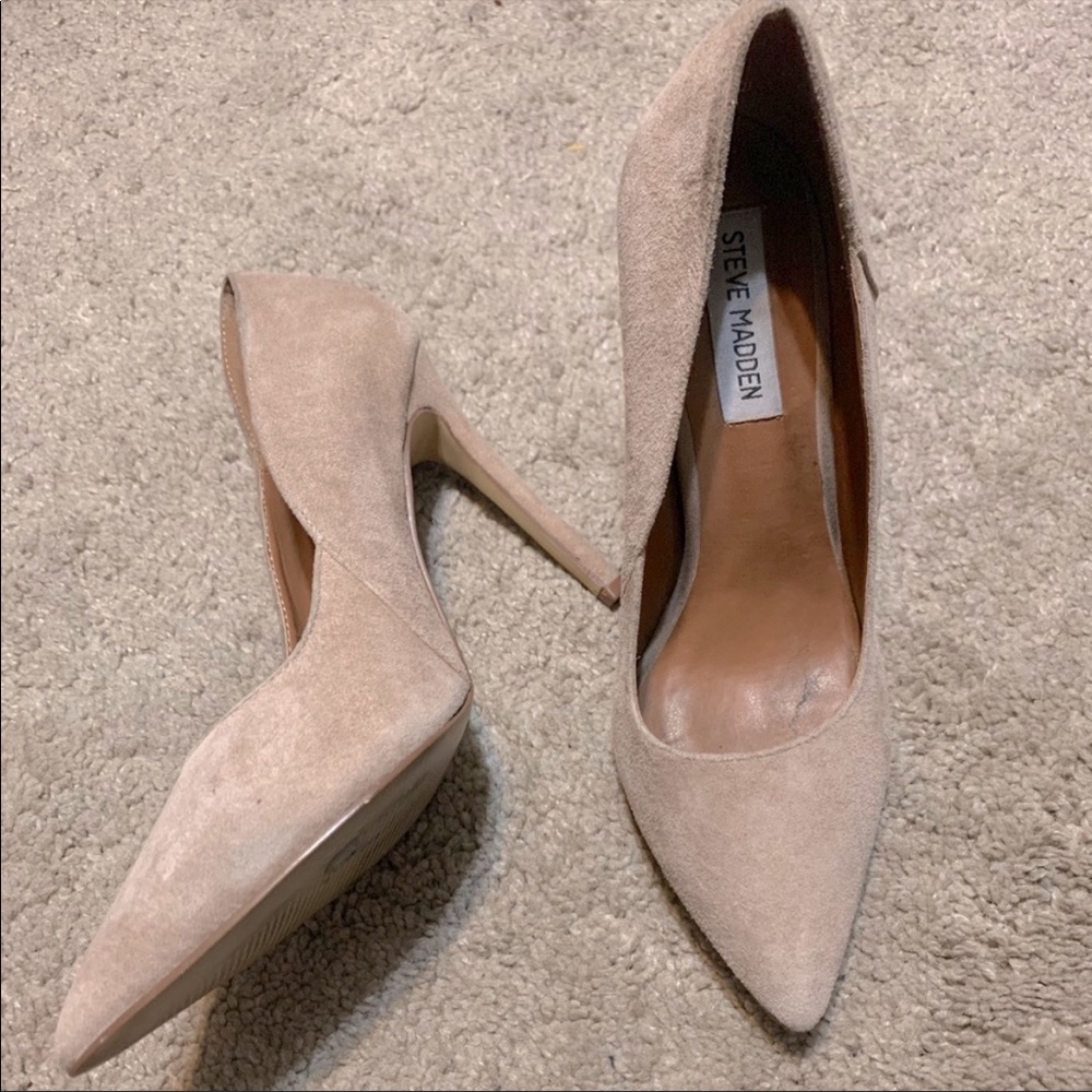 Steve Madden Suede Heels